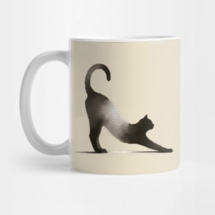 cat streching Mug